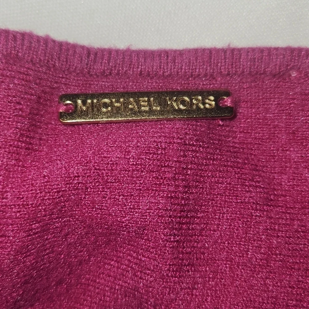 Michael Kors Pink Long Sleeve Sweater